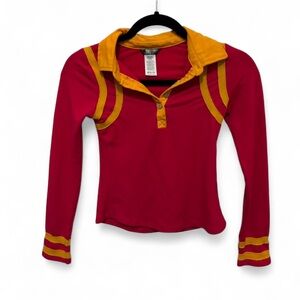 Pink & Orange henley